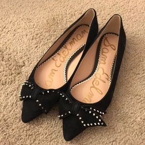Brand new SAM EDELMAN RAISA STUDDED BOW FLAT 5